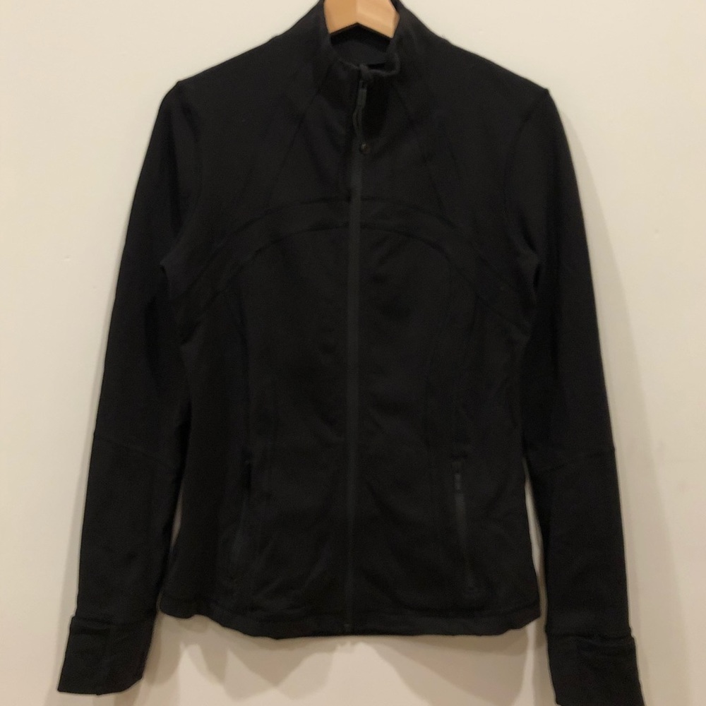 Black Lululemon Define Jacket Size 8